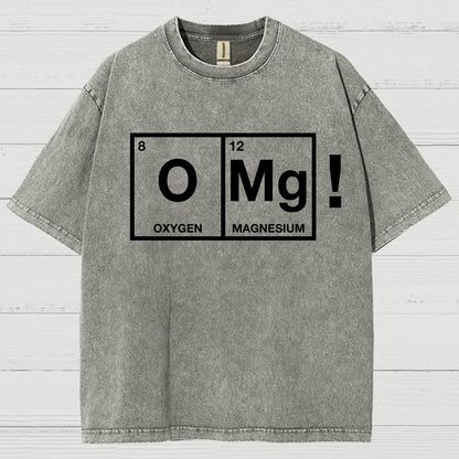 OMG! Funny Vintage Distressed T-shirt