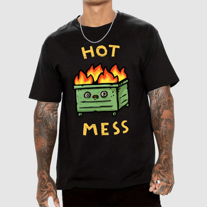 Hot Mess Unisex Geek T-Shirt