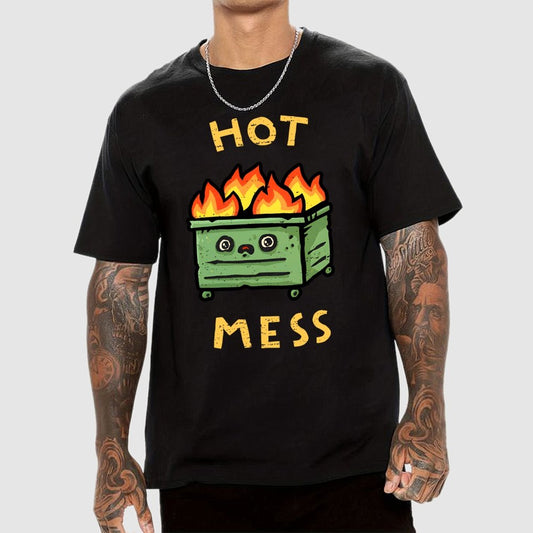 Hot Mess Unisex Geek T-Shirt