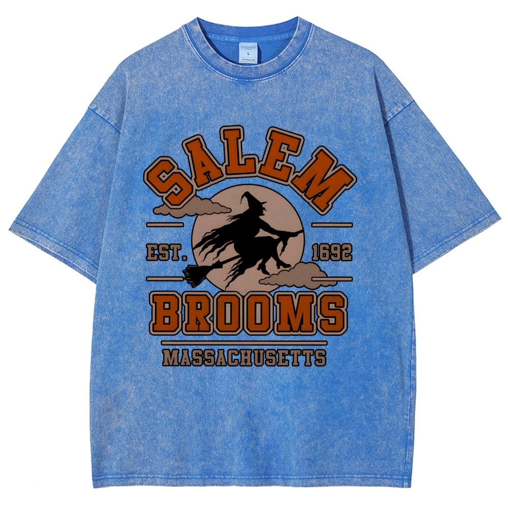 SALEM BROOMS Vintage Distressed T-shirt