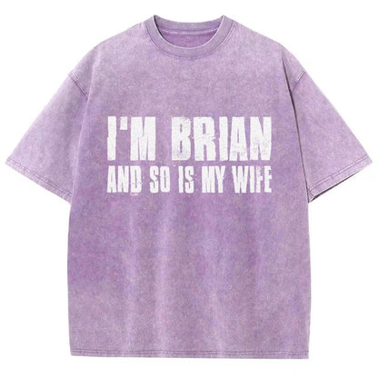 I'm Fred And So Is My Wife Vintage Distressed T-shirt