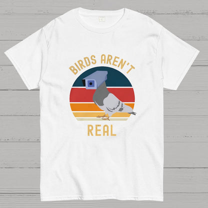 Birds Aren't Real , If It Flies It Spies Geeky T-Shirt