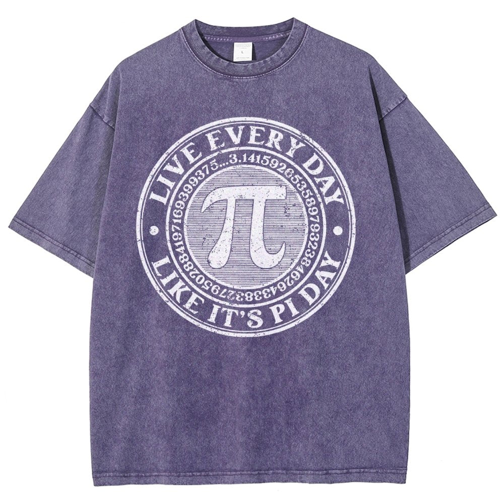 Vintage Pi Day Vintage Distressed T-shirt