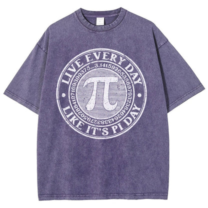 Vintage Pi Day Vintage Distressed T-shirt