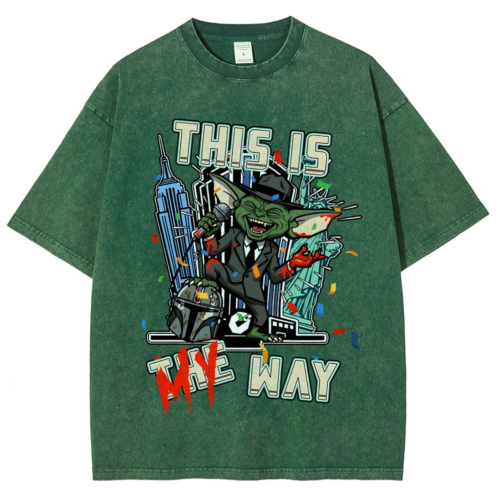 My WAY Vintage Distressed T-shirt