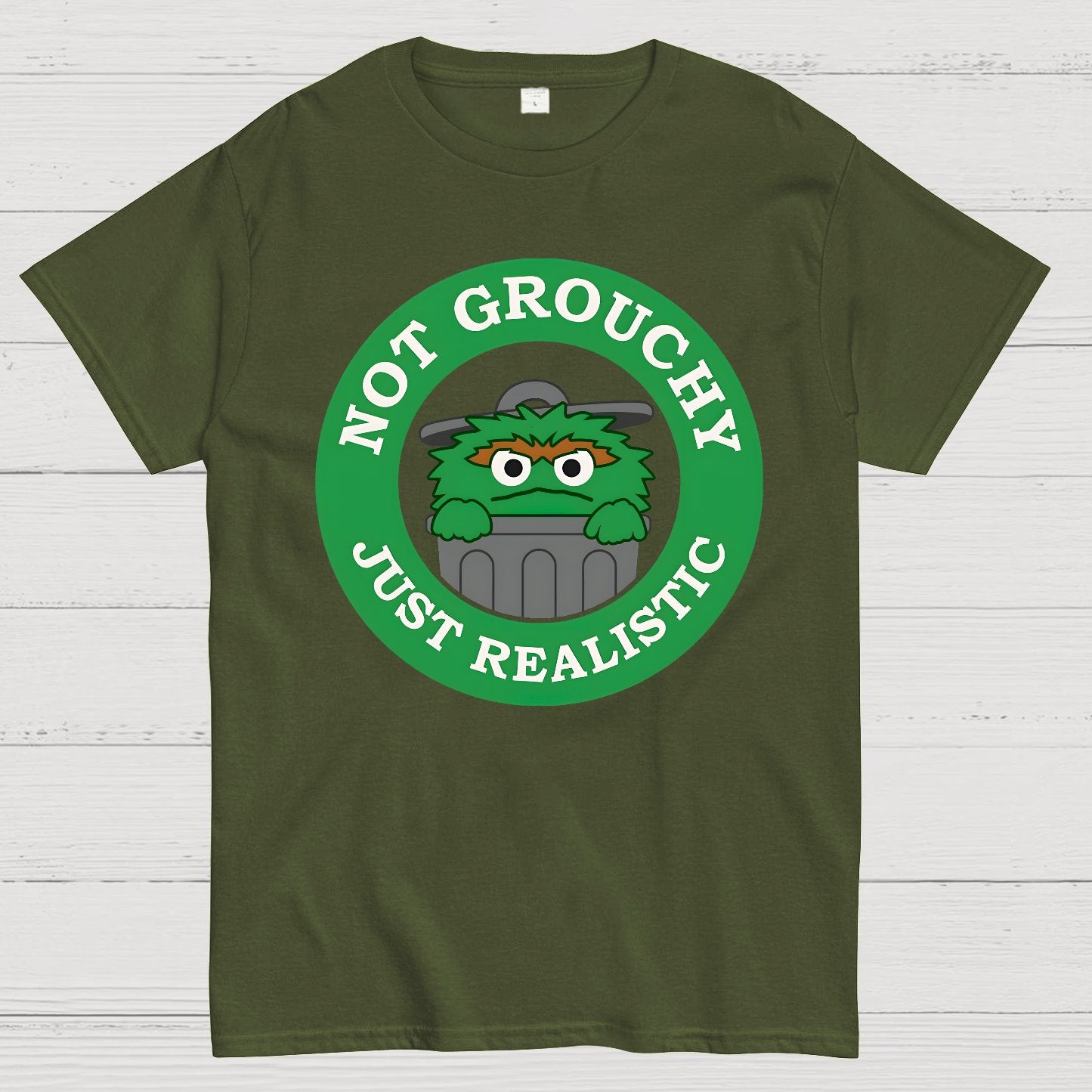 I'm Not Grouchy Geek T-Shirt