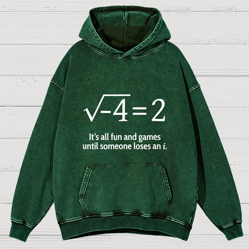 Funny Math Kids Shirt Vintage Distressed Hoodie