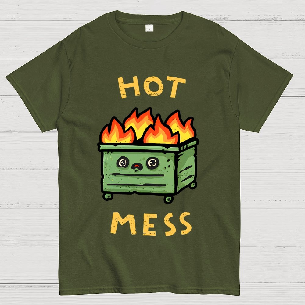 Hot Mess Unisex Geek T-Shirt