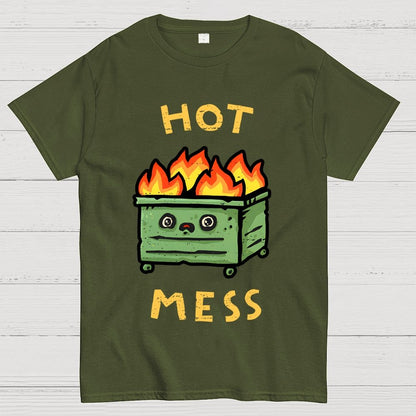 Hot Mess Unisex Geek T-Shirt
