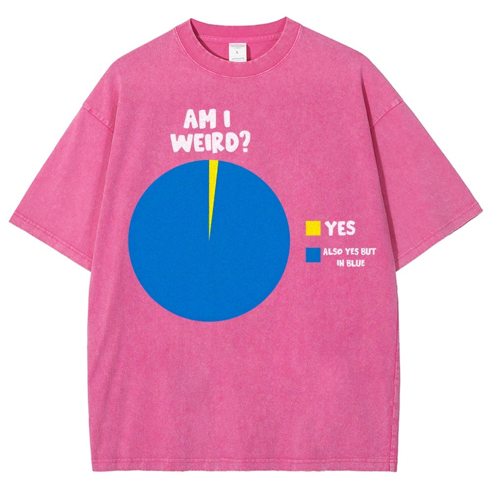 Yes But In Blue Vintage Distressed T-shirt