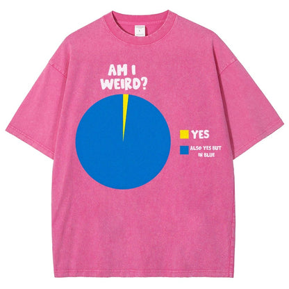 Yes But In Blue Vintage Distressed T-shirt