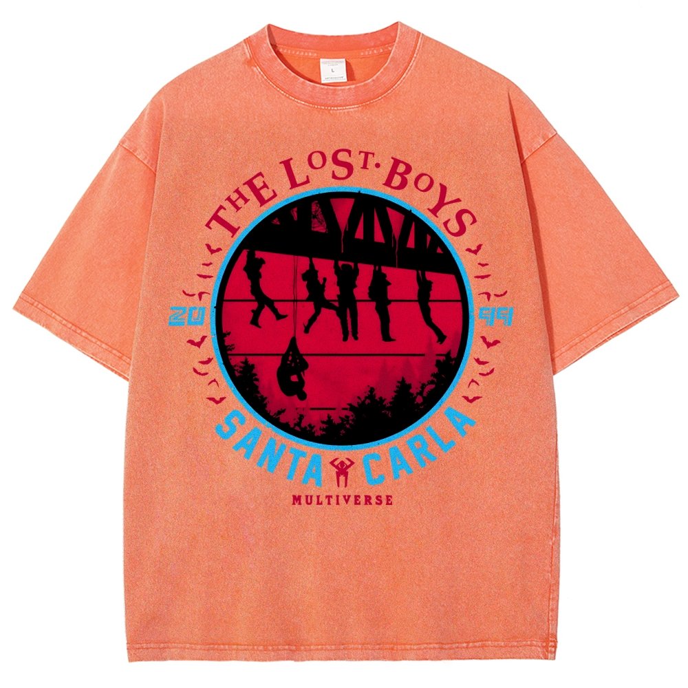 Futuristic Wanderers 2099 Vintage Distressed T-shirt