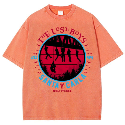 Futuristic Wanderers 2099 Vintage Distressed T-shirt