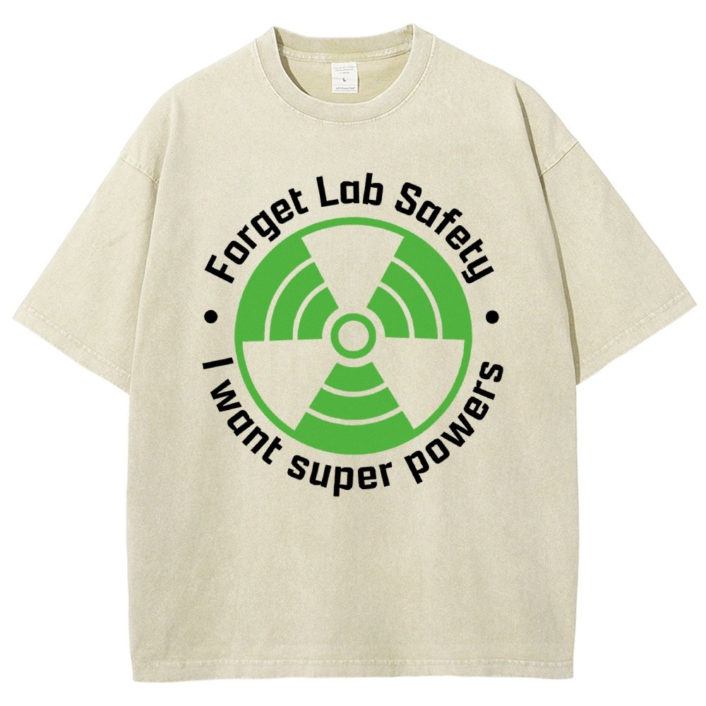 Forget Lab Safety Vintage Distressed T-shirt