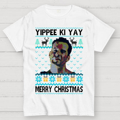 Yippee Ki Christmas Geek T-Shirt