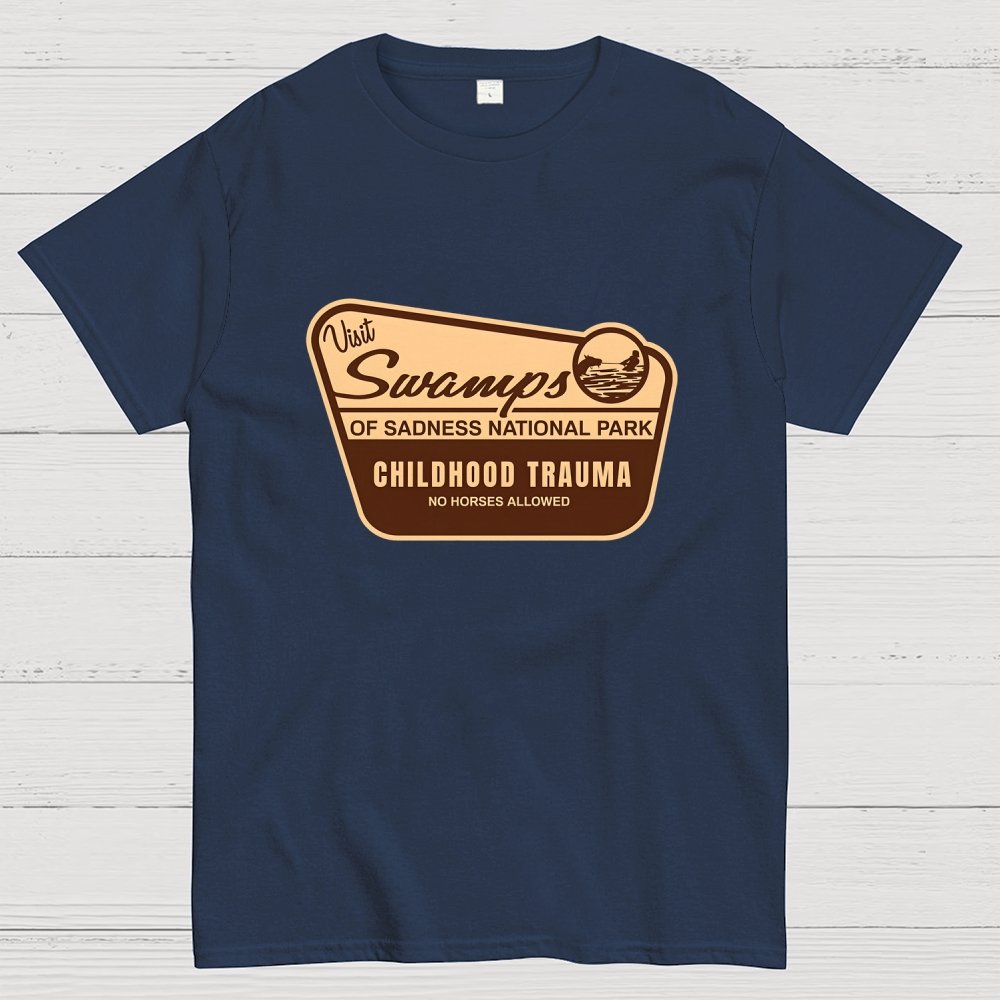 Mysterious Swamps National Park Geek T-Shirt