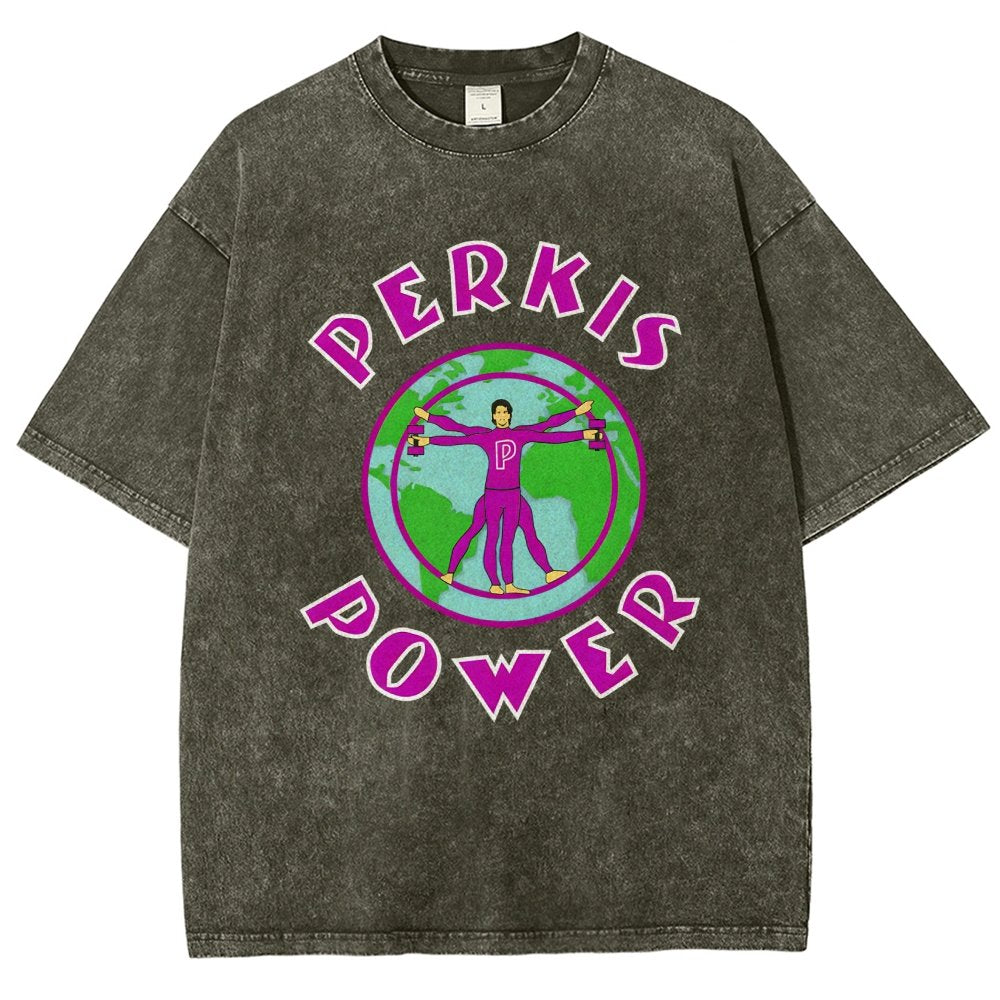 Perkis Power Vintage Distressed T-shirt