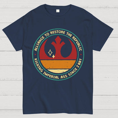 Kicking Galactic Ass Geek T-Shirt