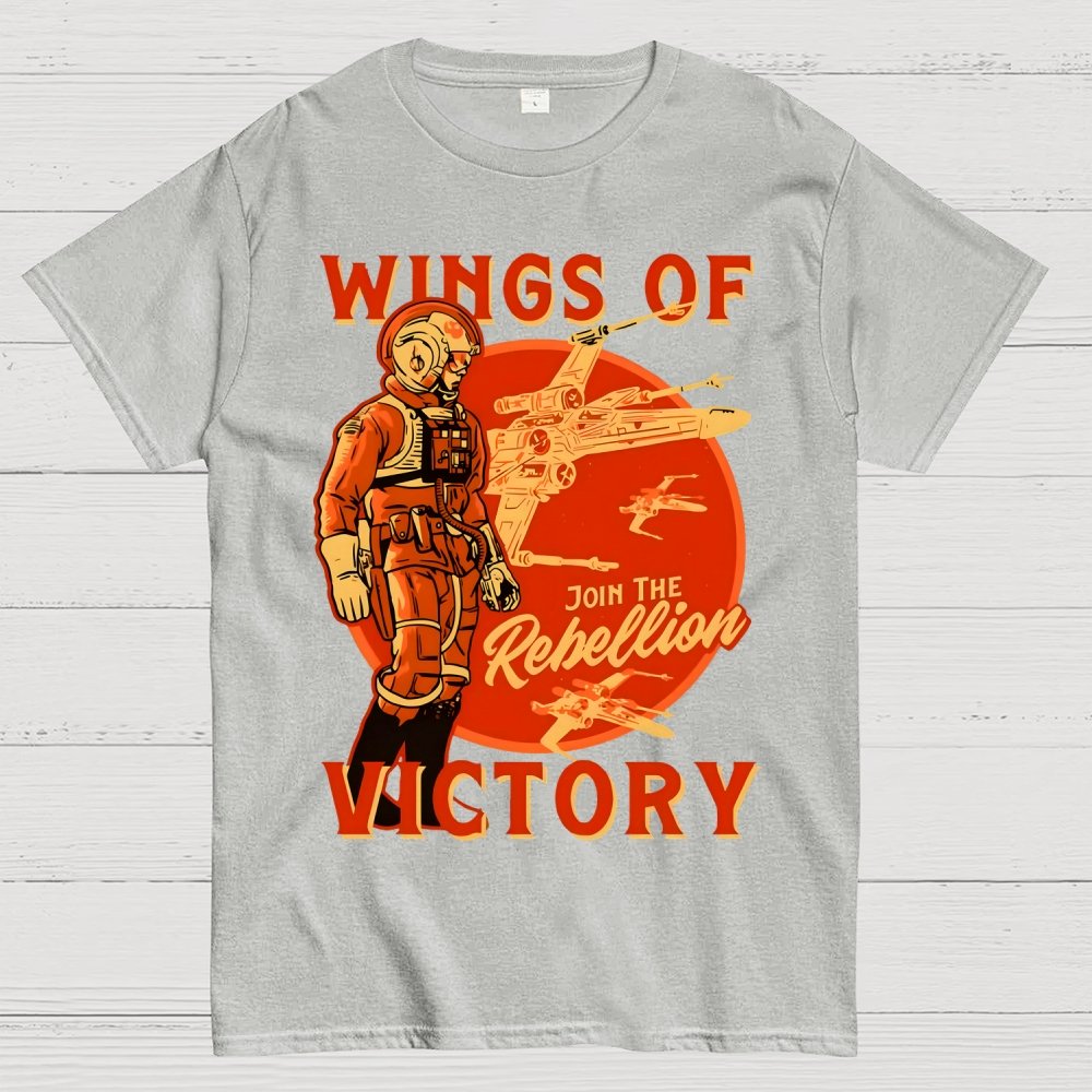Wings of Triumph Victory Recruitment Geek T-Shirt