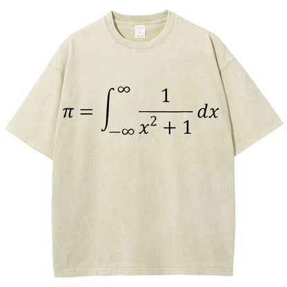 The Constant Number Pi Nerd Vintage Distressed T-shirt
