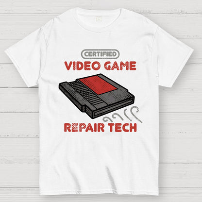Video Game Repair Tech Geek T-Shirt