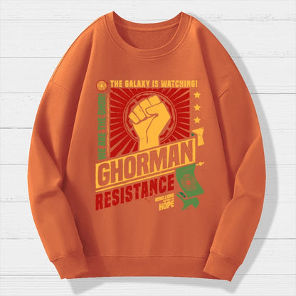Galactic Resistance Geek Cotton Sweatshirt