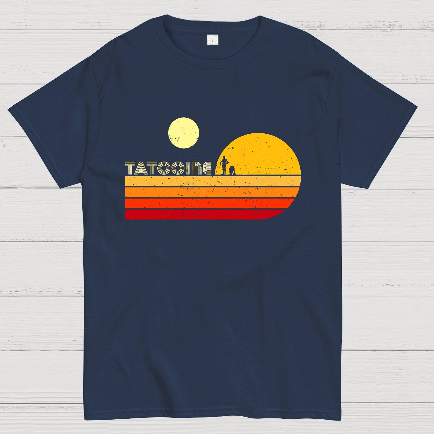 Two Suns Vintage Geek T-Shirt