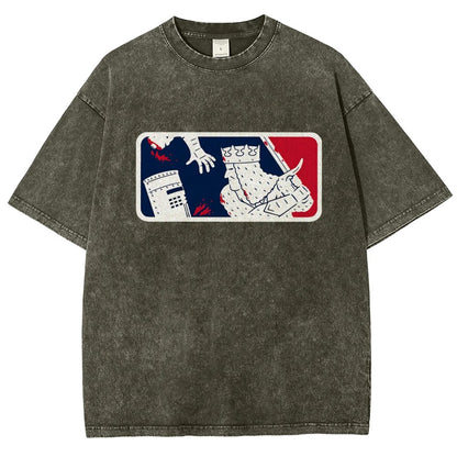 No-Pass League! Vintage Distressed T-shirt