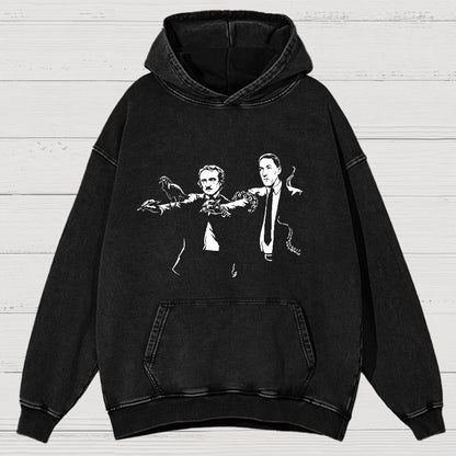 DARK FICTION II Vintage Distressed Hoodie