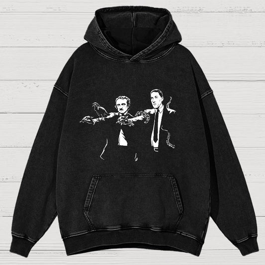 DARK FICTION II Vintage Distressed Hoodie