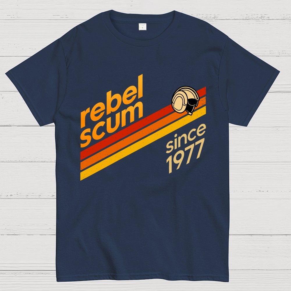 Vintage Scum Old School Scum Since 1977 Geek T-Shirt