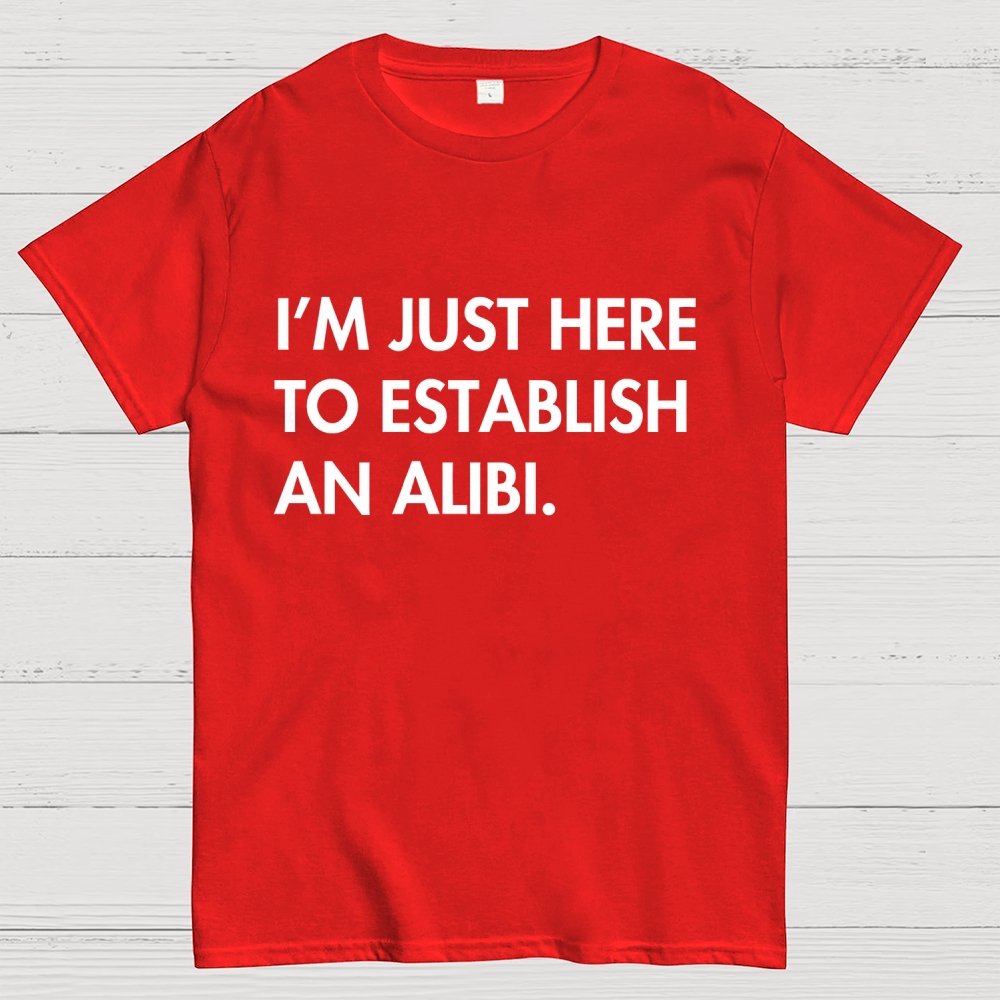 Alibi Geek T-Shirt