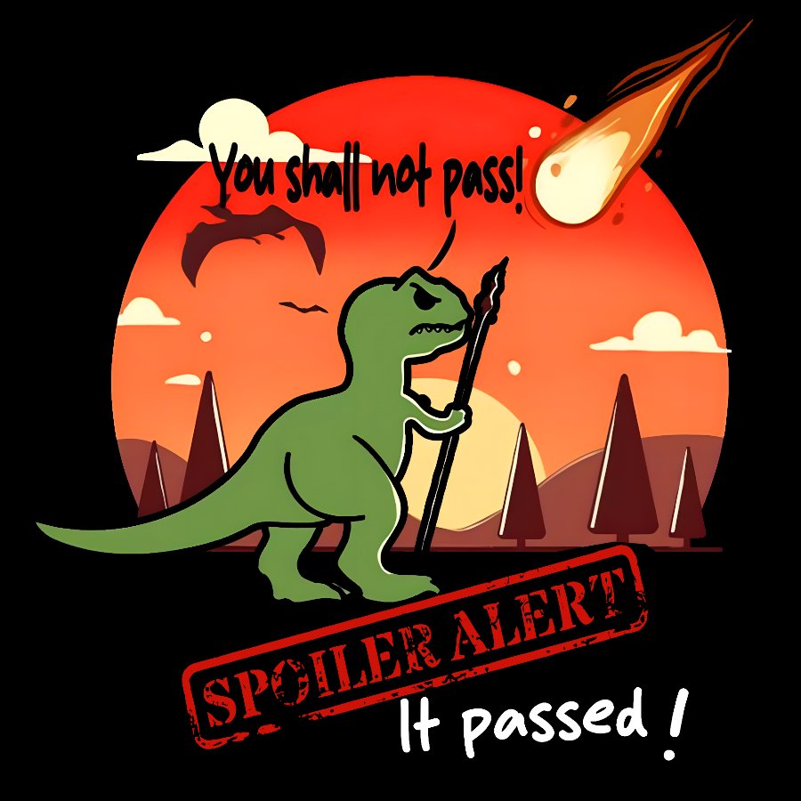 Spoiler alert You shall not proceed! Geek T-Shirt