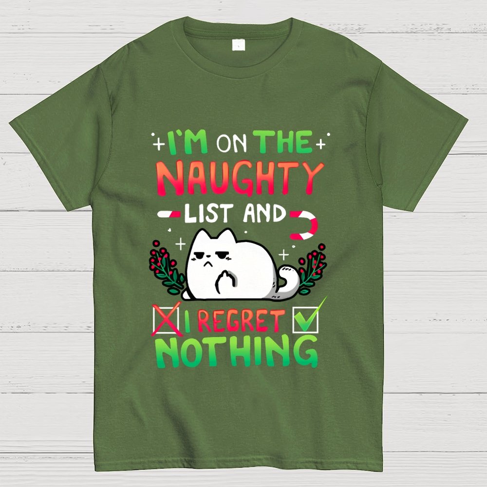 I'm on the Naughty list Geek T-Shirt