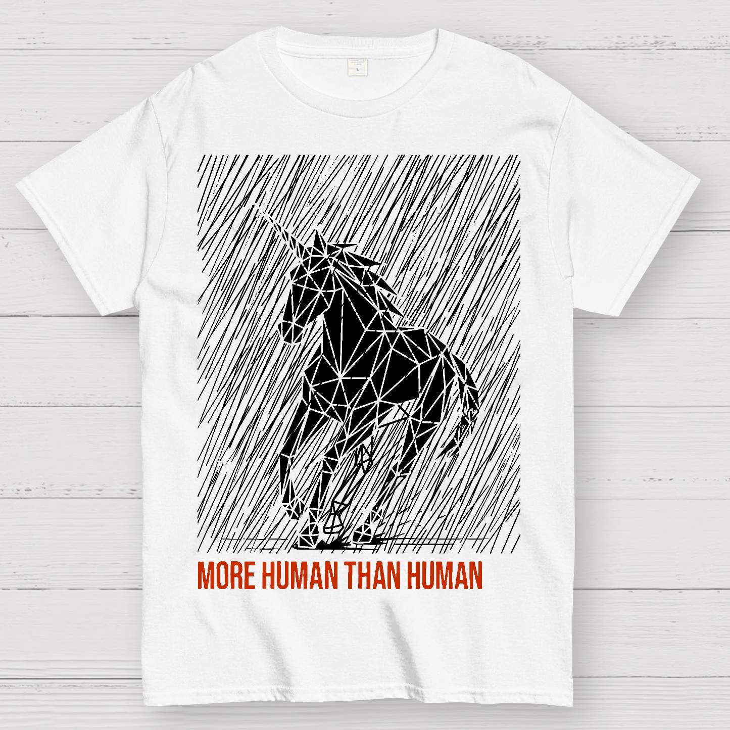 More Human Than Human Geek T-Shirt