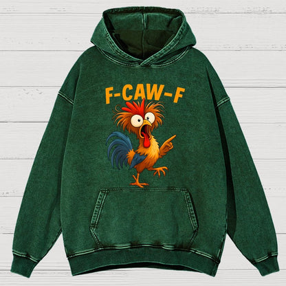 Fcawf Chicken Vintage Distressed Hoodie