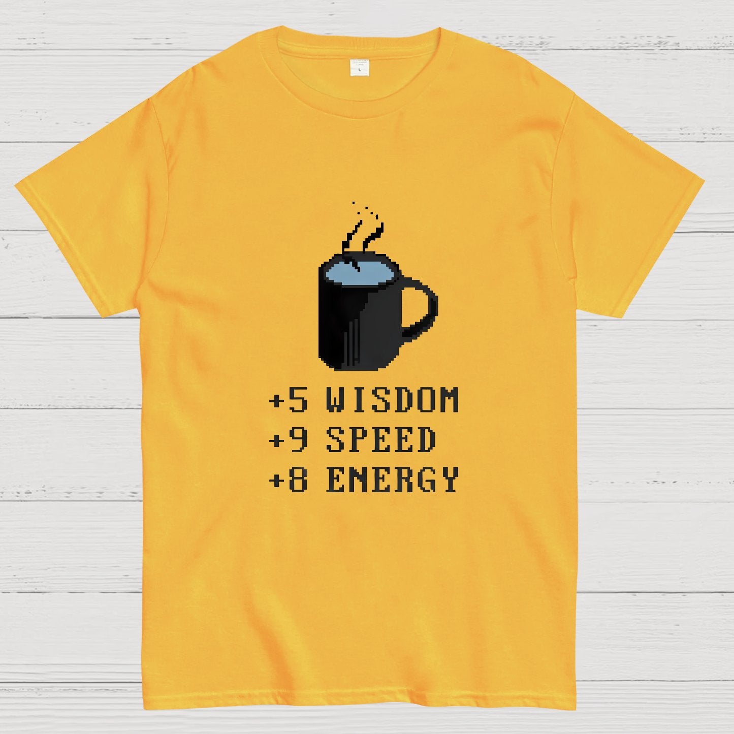 Coffee Plus To Stats Geeky T-Shirt