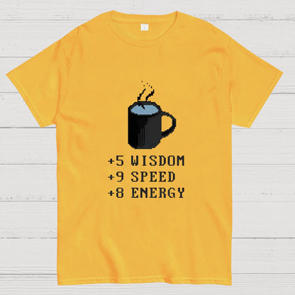 Coffee Plus To Stats Geeky T-Shirt