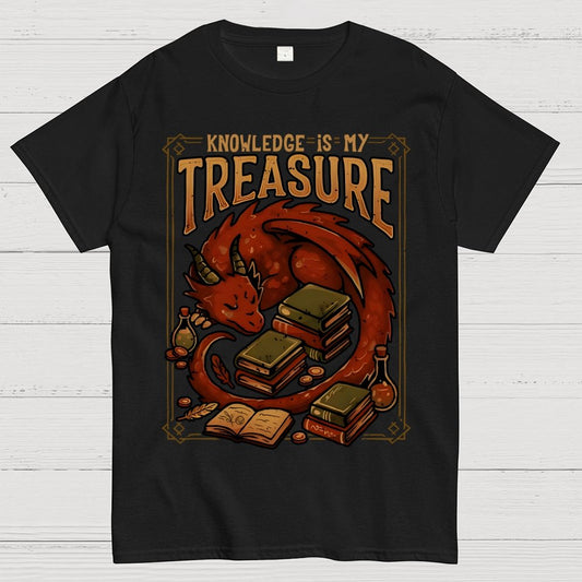 Knowledge Is My Treasure Geek T-Shirt
