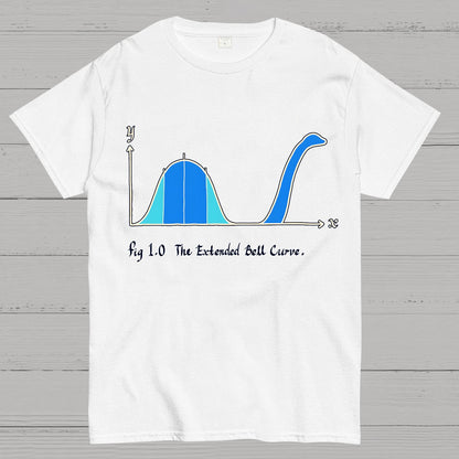 The Extended Bell Curve Geek T-Shirt