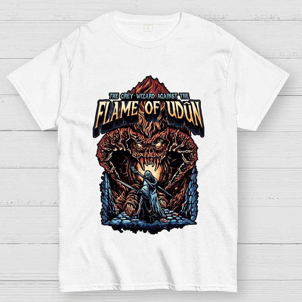 Wizard against the Flame Geek T-Shirt