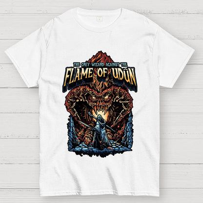Wizard against the Flame Geek T-Shirt