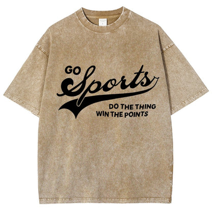 Go Sports Vintage Distressed T-shirt