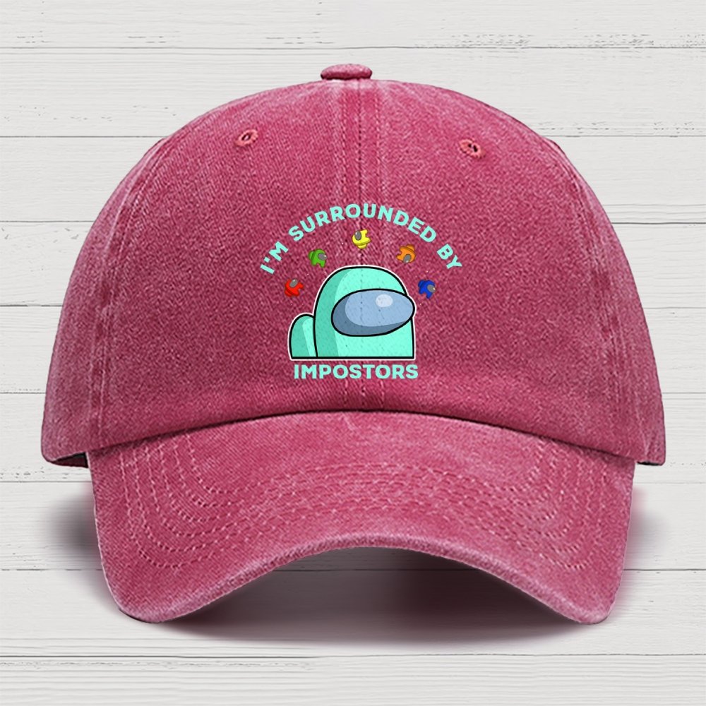 I'm Surrounded By Impostors Cotton Hat