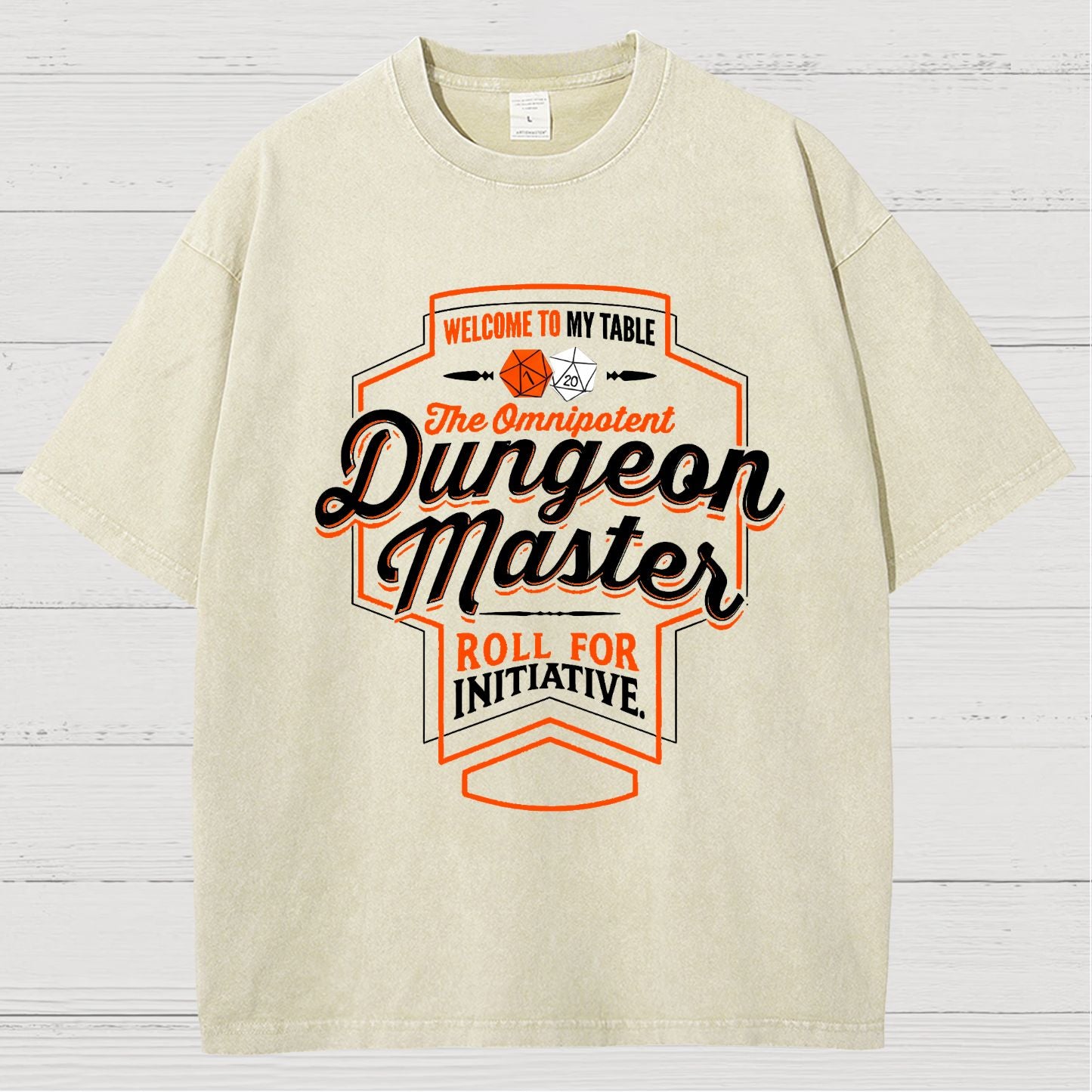 Welcome To My Table Vintage Distressed T-shirt