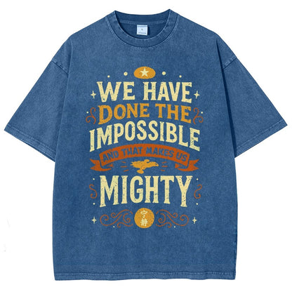 Mighty Heroes Vintage Distressed T-shirt