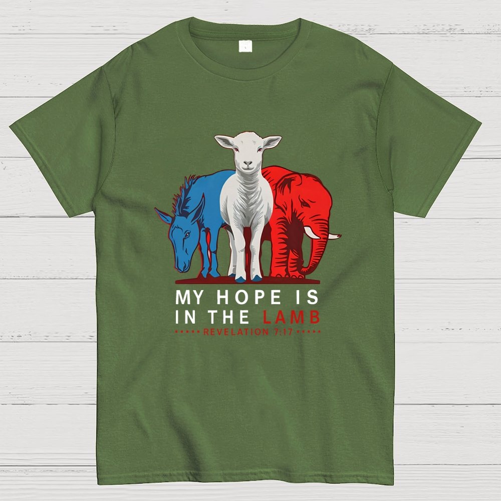 My Hope Is In The Lamb Sarcasm Geek T-Shirt