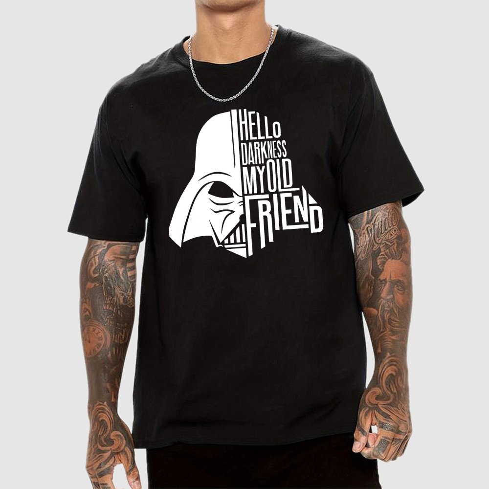 Hello Darkness My Old Friend Geek T-Shirt