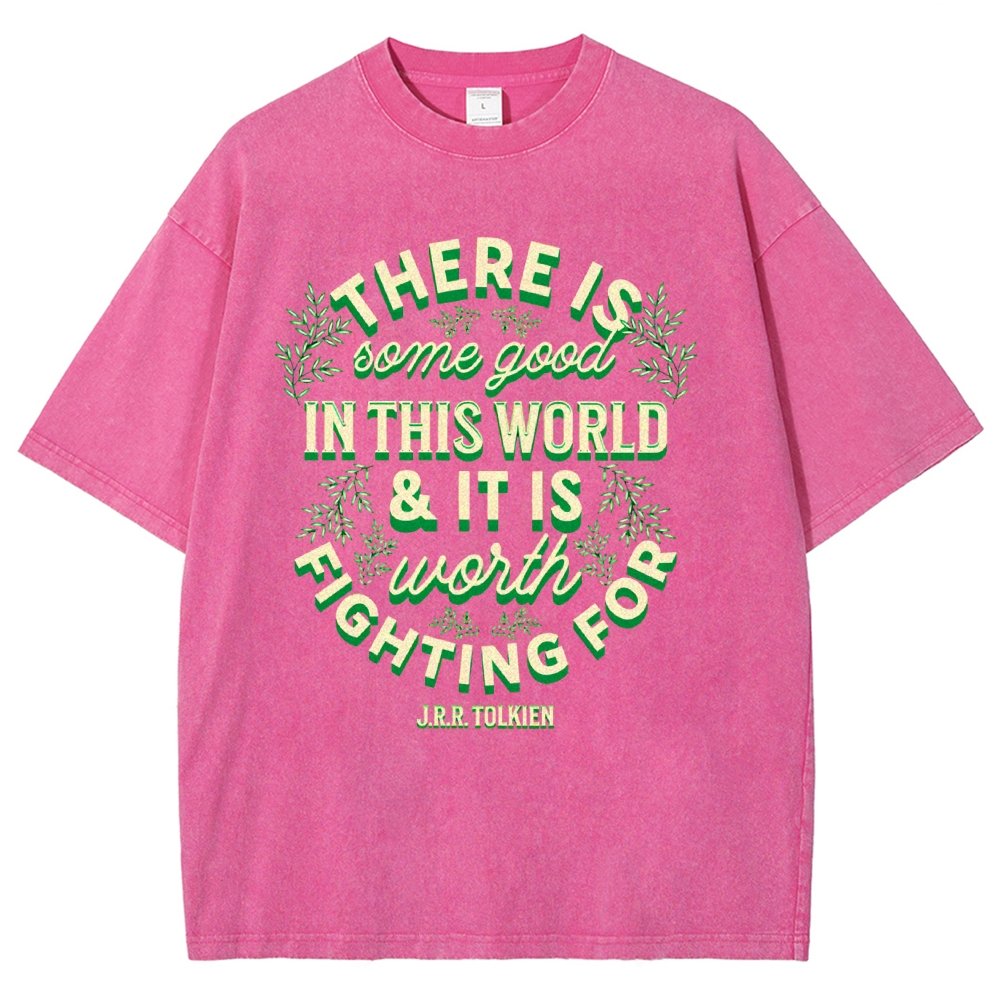 There is Some Good in This World Vintage Distressed T-shirt
