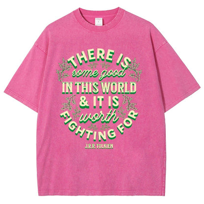 There is Some Good in This World Vintage Distressed T-shirt